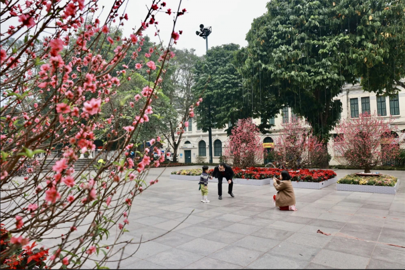 Miền Bắc mùng 2 Tết lác đác mưa trời rét, Nam Bộ nắng đẹp -0