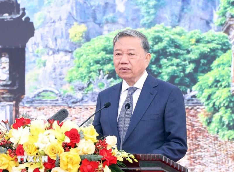 Tổng Bí thư Tô Lâm dự Lễ phát động Tết trồng cây “Đời đời nhớ ơn Bác Hồ” -0