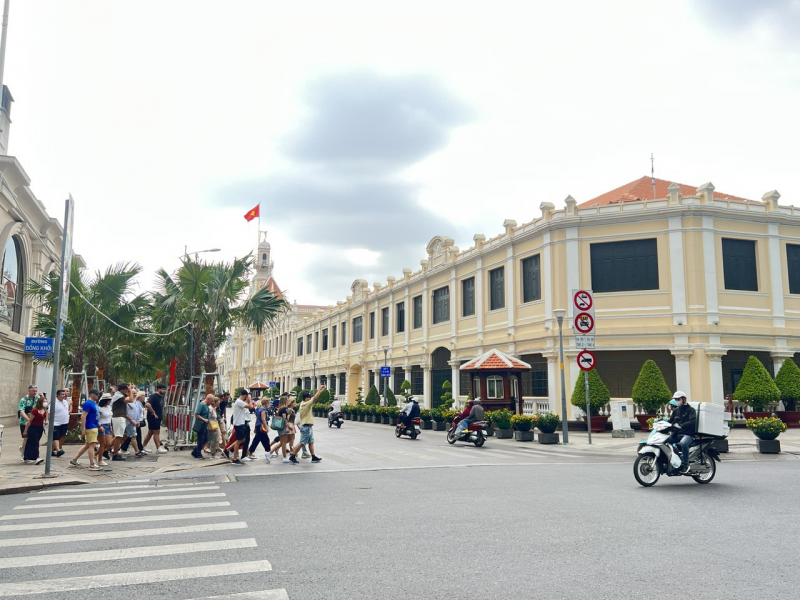 Khách quốc tế đến TP Hồ Chí Minh dịp Tết Nguyên đán 2025 tăng -0