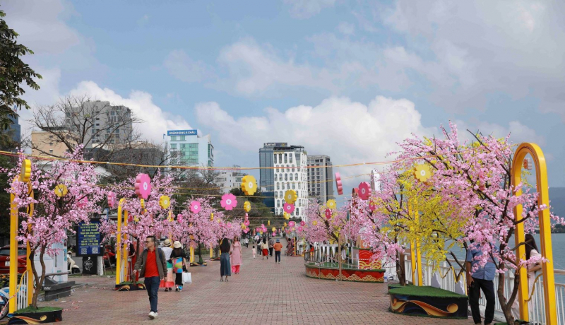 Bội thu khách tham quan, du lịch Đà Nẵng quyết định giữ đường hoa xuân đến tháng 5/2025 -0