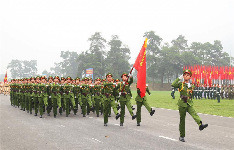 Công an nhân dân gương mẫu, đi đầu thực hiện các chủ trương của đảng, góp phần cùng cả nước vững bước vào kỷ nguyên mới -0