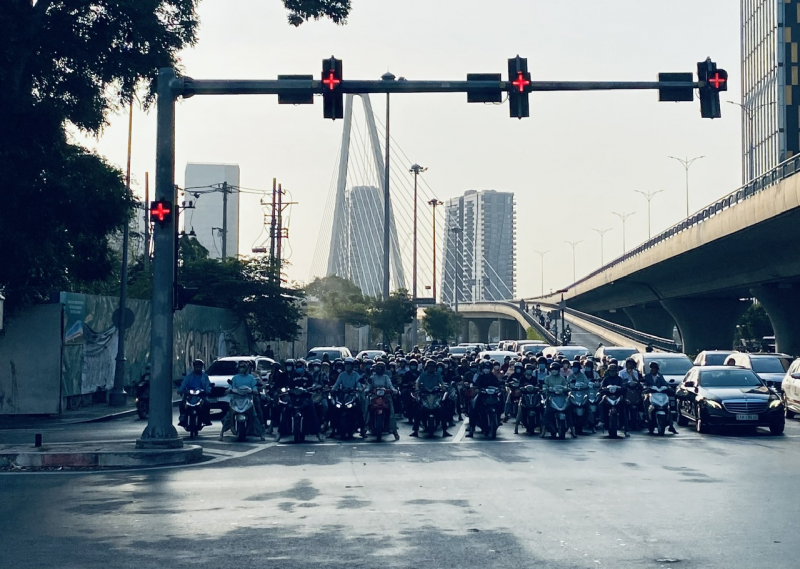 Giao thông thông thoáng trong ngày đầu đi làm sau kỳ nghỉ Tết -2