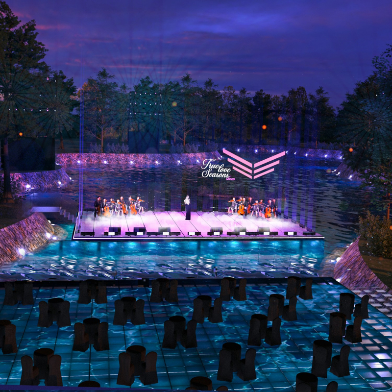 Sân khấu kính giữa hồ tại Bảo tàng Hà Nội thành điểm đến âm nhạc Hà Nội -0