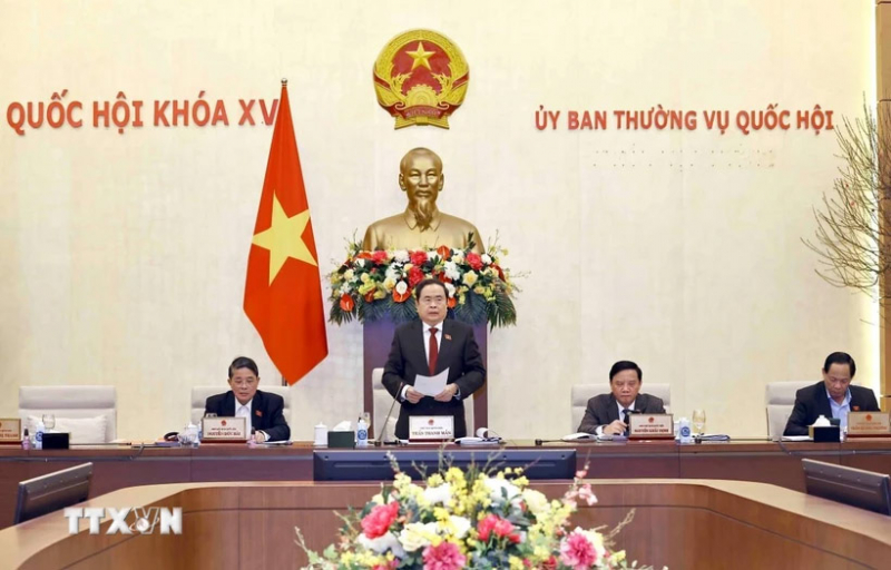 Phiên họp thứ 42 của Ủy ban Thường vụ Quốc hội khai mạc ngày 5/2 -0