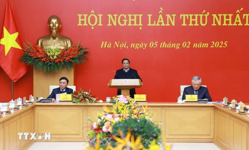 Hội nghị Ban Chấp hành Đảng bộ Chính phủ lần thứ nhất -0