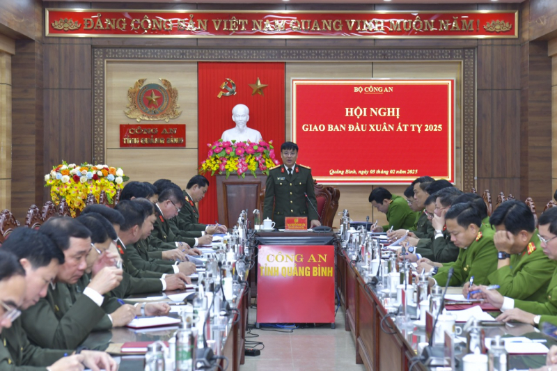 Công an Quảng Bình được Bộ trưởng Bộ Công an biểu dương  -0