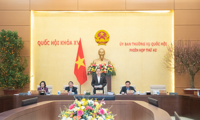 Khai mạc Phiên họp thứ 42 của Ủy ban Thường vụ Quốc hội -0