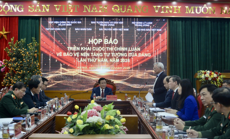 Phát động cuộc thi chính luận về bảo vệ nền tảng tư tưởng của Đảng lần thứ V, năm 2025 -0
