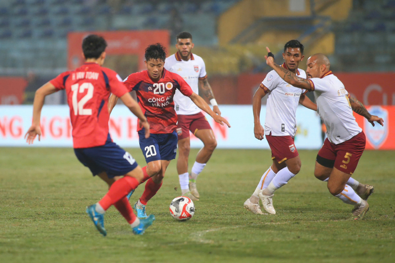 CLB Bóng đá Công an Hà Nội khai xuân bằng chiến thắng tại ASEAN Club Championship 2024/2025 -0