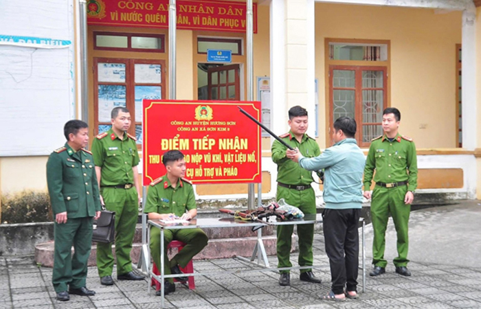 Công an xã biên giới được Bộ Công an tôn vinh -0