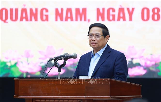 Thủ tướng Phạm Minh Chính: Quảng Nam phải đạt mục tiêu tăng trưởng 10% trở lên -0