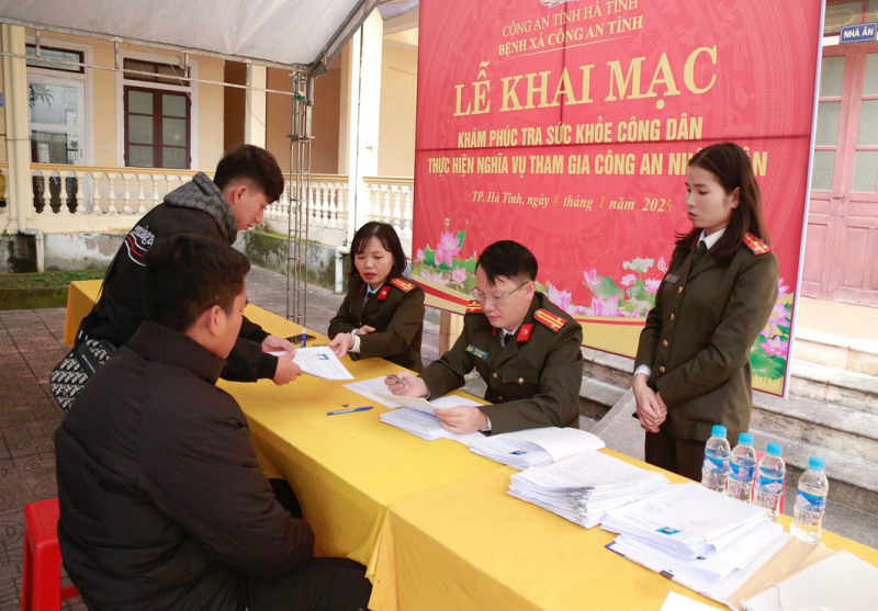 Tự hào lên đường thực hiện nghĩa vụ CAND -0