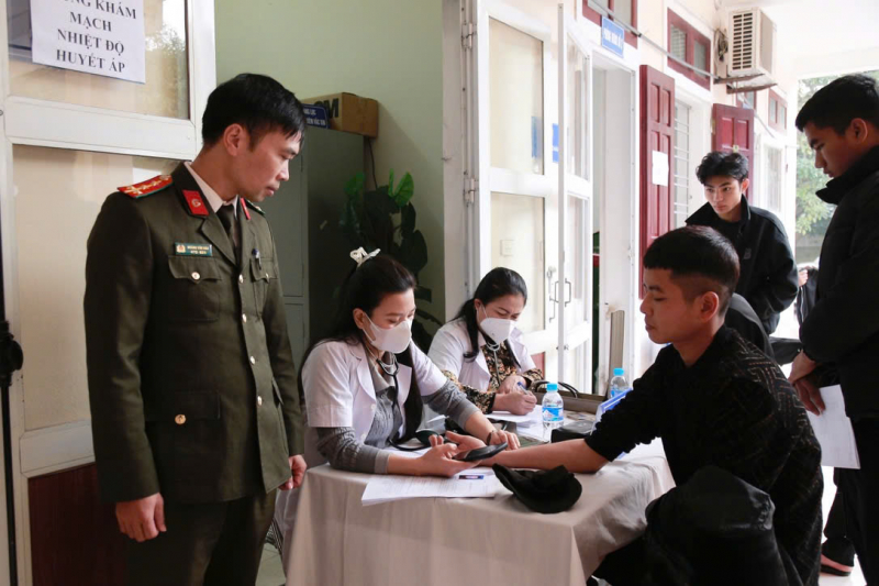Tự hào lên đường thực hiện nghĩa vụ CAND -0