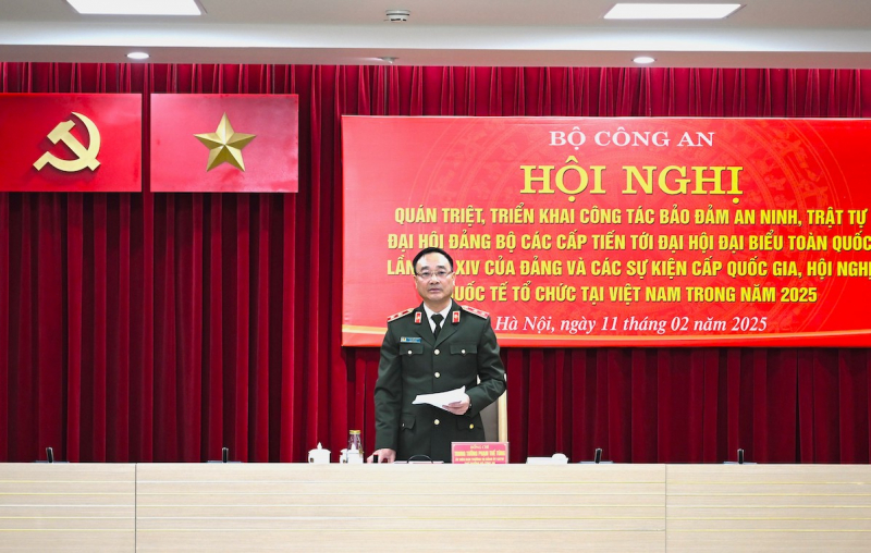 Bảo vệ tuyệt đối an ninh, an toàn các sự kiện, hội nghị quan trọng diễn ra tại Việt Nam trong năm 2025 -0