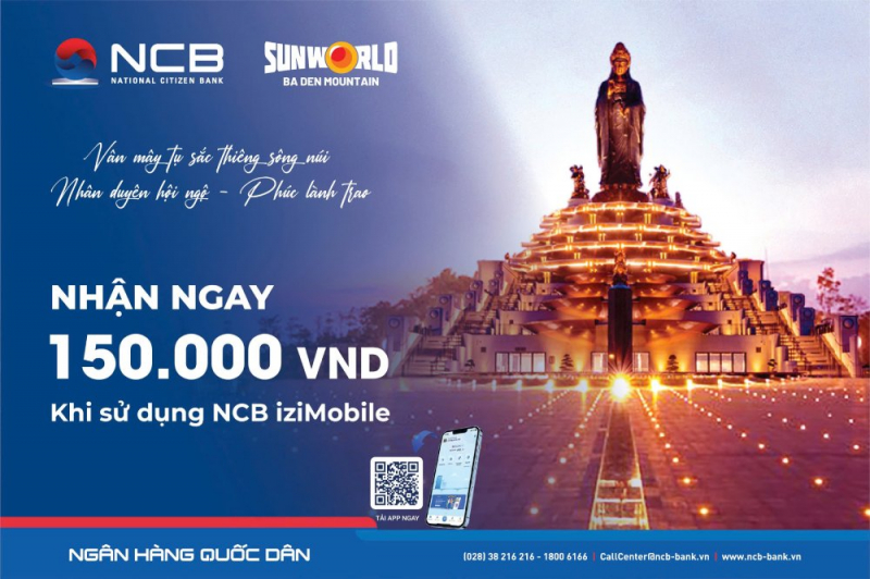 NCB ưu đãi cho du khách du xuân lễ Phật đầu năm tại núi Bà Đen -0