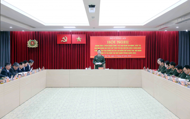 Bảo vệ tuyệt đối an ninh, an toàn các sự kiện, hội nghị quan trọng diễn ra tại Việt Nam trong năm 2025 -0