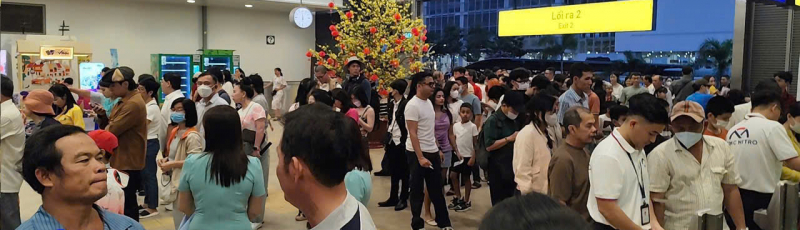 Khách đi Metro được trải nghiệm thêm nhiều tiện ích số -0