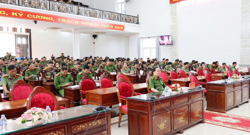 Công an TP Cần Thơ triển khai các luật được Quốc hội thông qua  -0