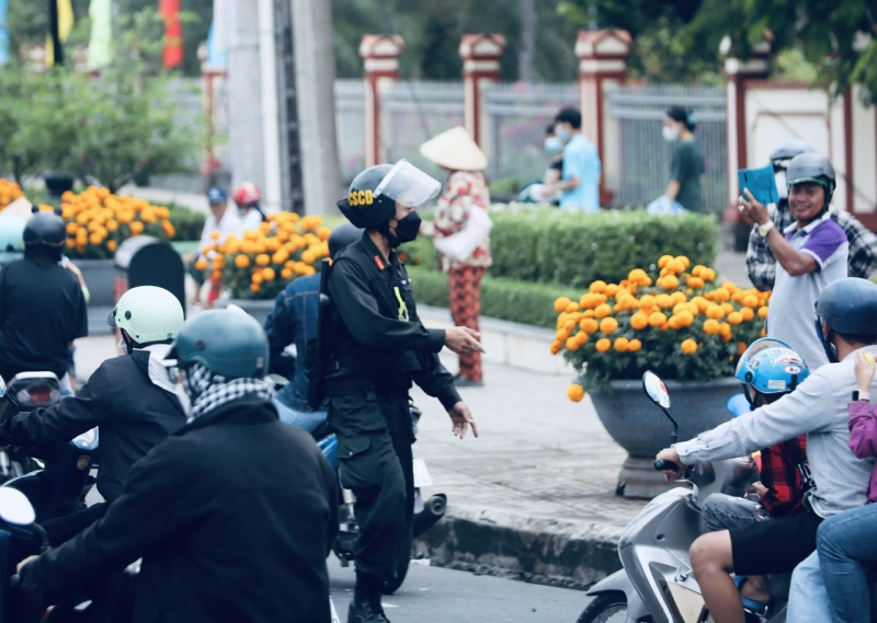 An ninh được bảo đảm trong những ngày diễn ra Lễ hội làm Chay ở Long An -5