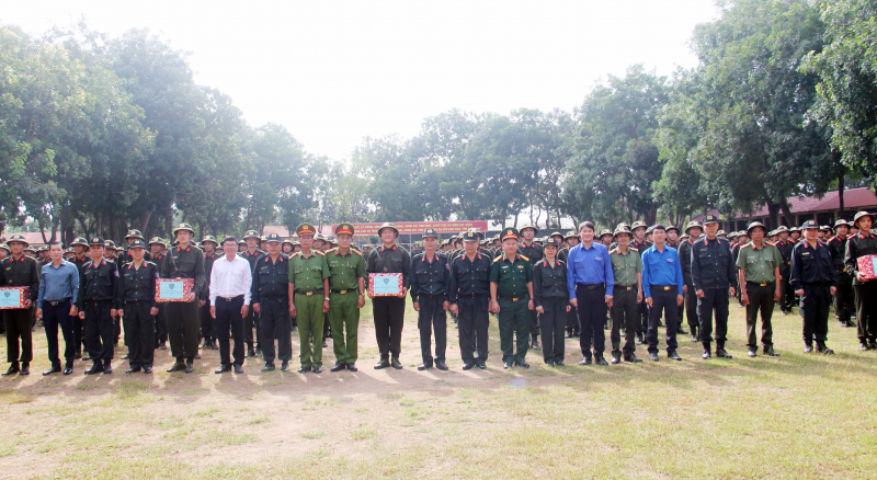 Khai giảng khóa huấn luyện 2.575 chiến sĩ mới tại vùng Tây Nam Bộ -0