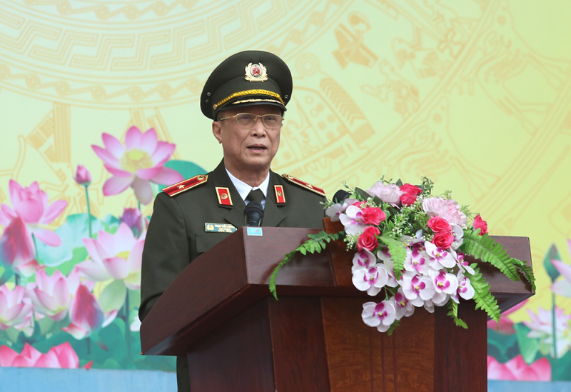 Khai giảng khóa huấn luyện công dân thực hiện nghĩa vụ tham gia CAND -0