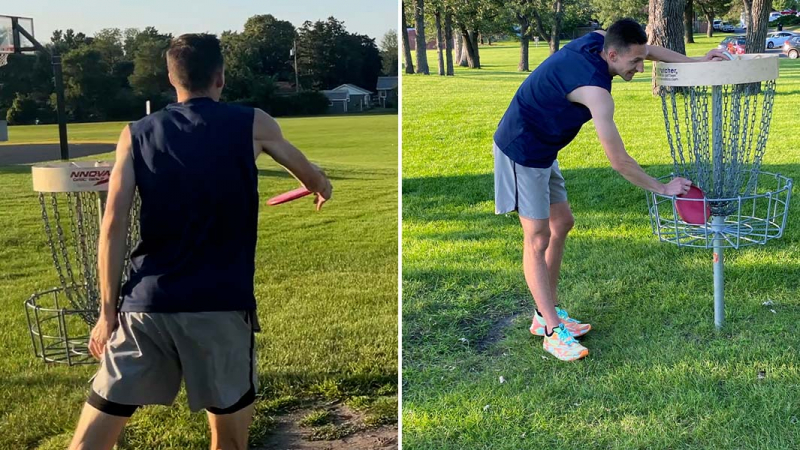 Kỷ lục đĩa Golf nhanh như chớp -0