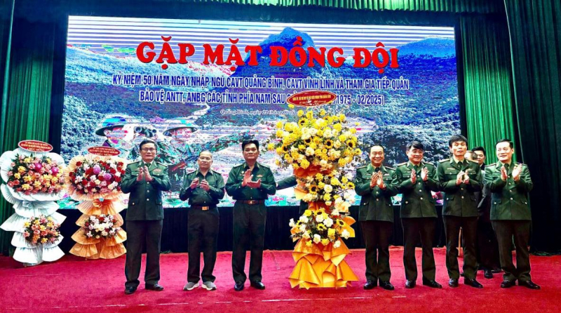 Kỷ niệm 50 năm ngày nhập ngũ của Công an nhân dân vũ trang Quảng Bình-Vĩnh Linh -0