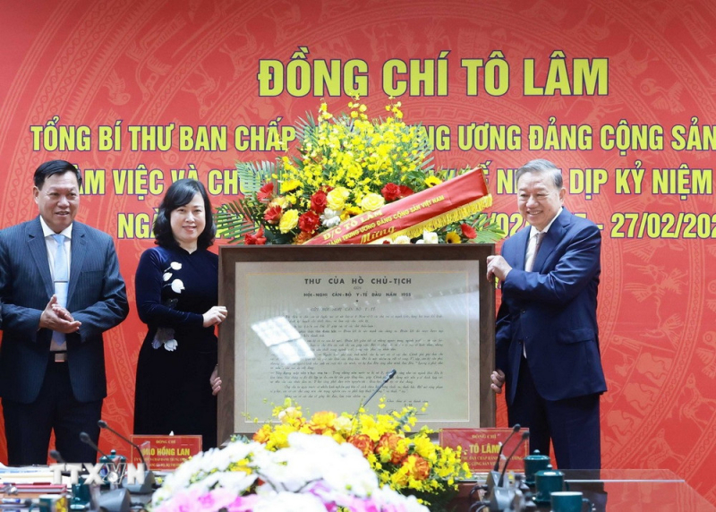 Tổng Bí thư: Tập trung tháo gỡ khó khăn, nút thắt để ngành y tế vươn dậy -0