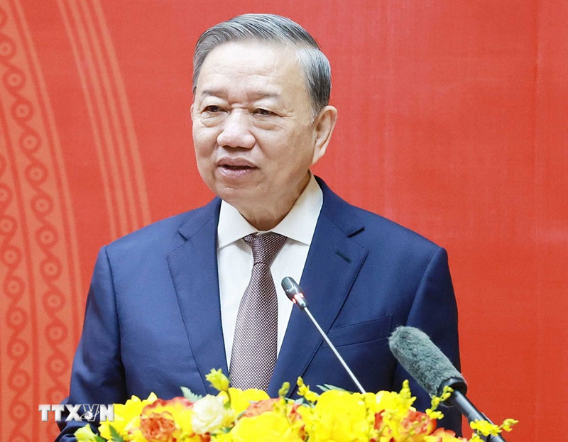 Toàn văn phát biểu của Tổng Bí thư Tô Lâm tại buổi làm việc với Bộ Y tế -0