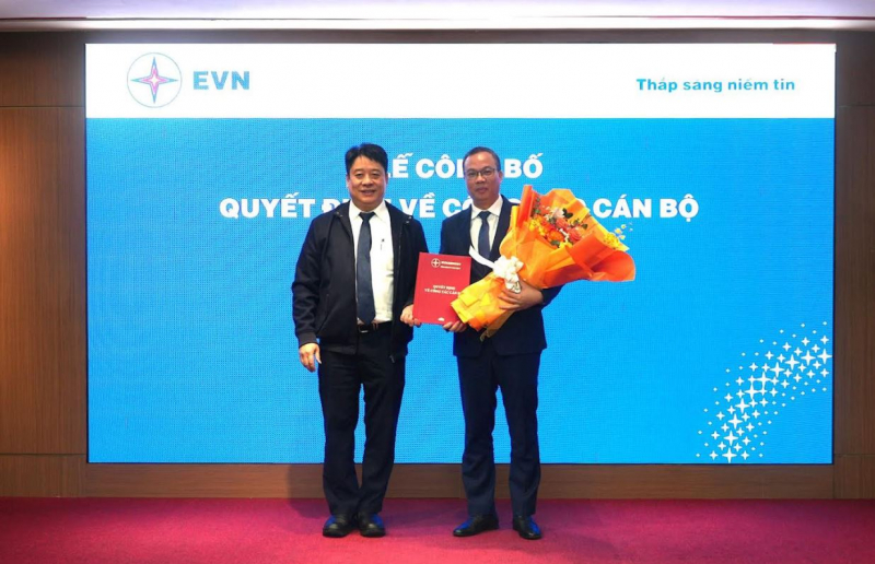 Công bố Quyết định bổ nhiệm Tổng giám đốc Tổng công ty Phát điện 1 -0