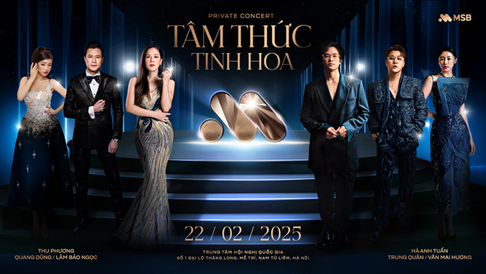 MSB tri ân khách hàng cao cấp với đêm nhạc “Tâm thức tinh hoa” -0