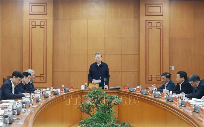 Tổng Bí thư Tô Lâm: Bổ sung những chủ trương lớn vào Dự thảo văn kiện trình Đại hội XIV của Đảng -0