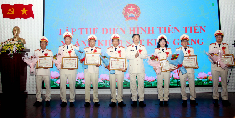 Biểu dương nhiều điển hình tiên tiến ngành Kiểm sát tỉnh Kiên Giang -0