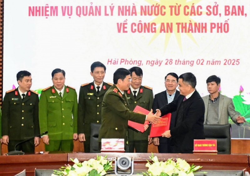 Công an Hải Phòng tiếp nhận 5 nhiệm vụ mới được chuyển giao -0