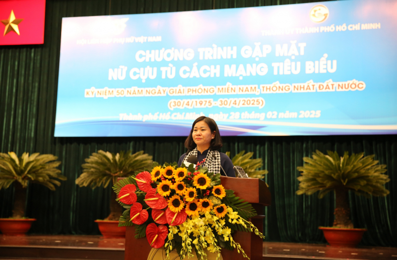 Gặp mặt và tri ân các nữ cựu tù cách mạng tiêu biểu phía Nam  -4