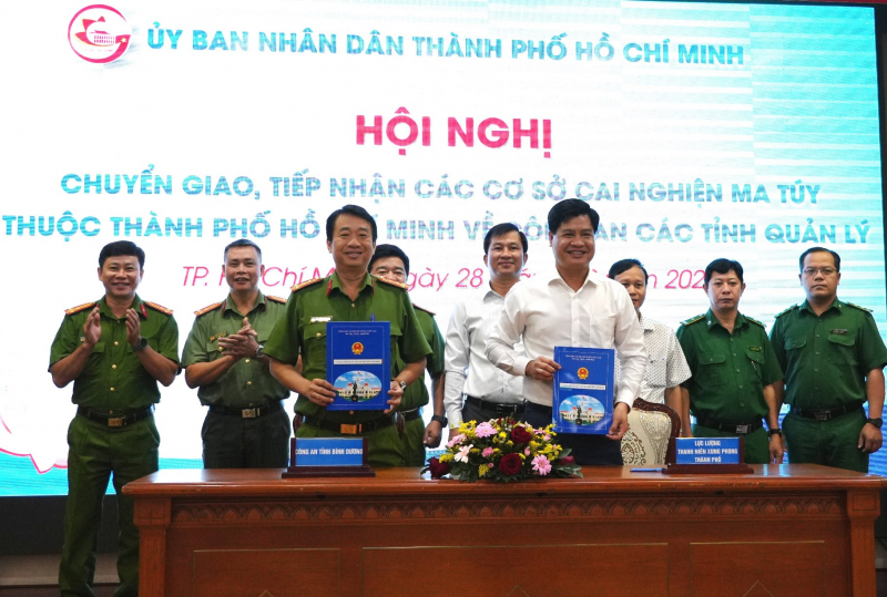 TP Hồ Chí Minh chuyển giao một số cơ sở cai nghiện ma túy cho Công an các tỉnh -0