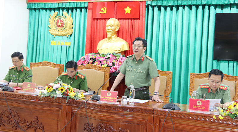 Tăng cường kiểm tra, hướng dẫn nghiệp vụ cho Công an cấp xã -0