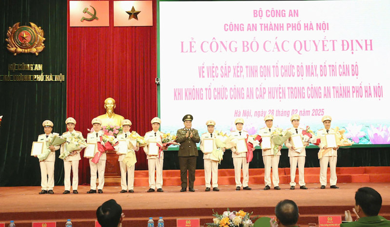 Tiếp tục đổi mới tổ chức bộ máy Công an nhân dân theo hướng tinh, gọn, mạnh -0