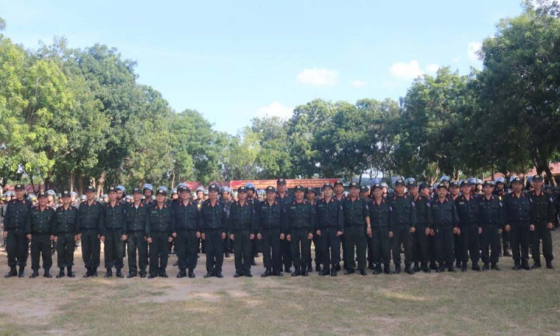 Trung đoàn CSCĐ Tây Nam Bộ ra quân huấn luyện năm 2025 -0
