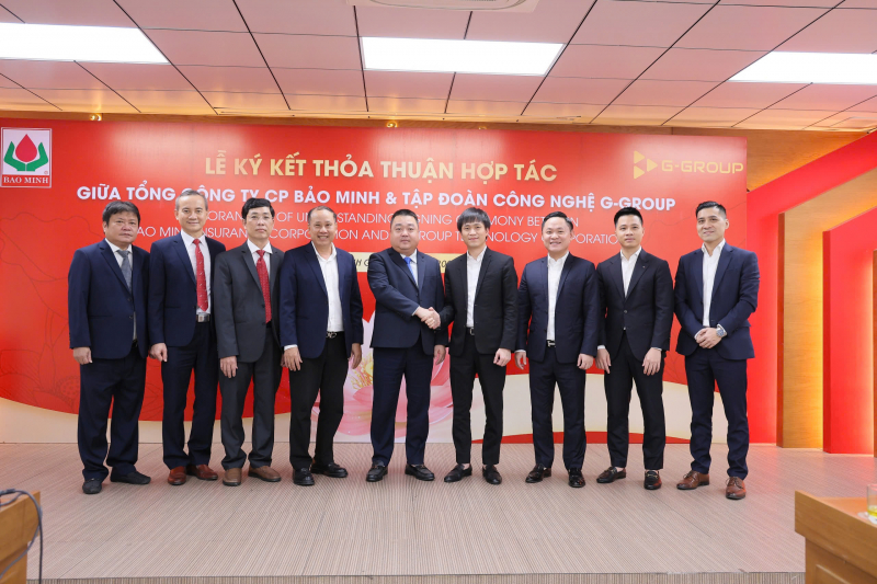 Bảo Minh ký kết hợp tác với Tập đoàn công nghệ G-Group -0