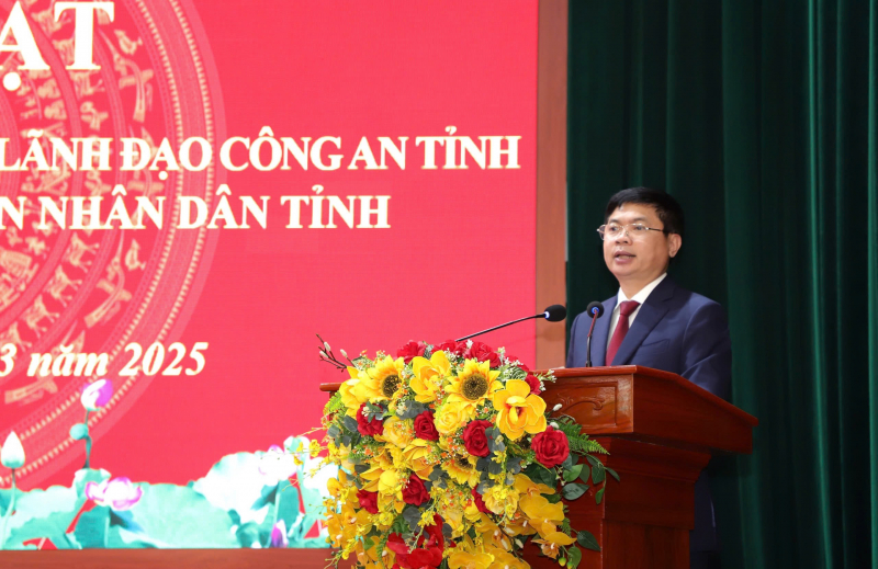 Phối hợp chặt chẽ giữa 3 Công an tỉnh bước vào kỷ nguyên vươn mình của dân tộc -0