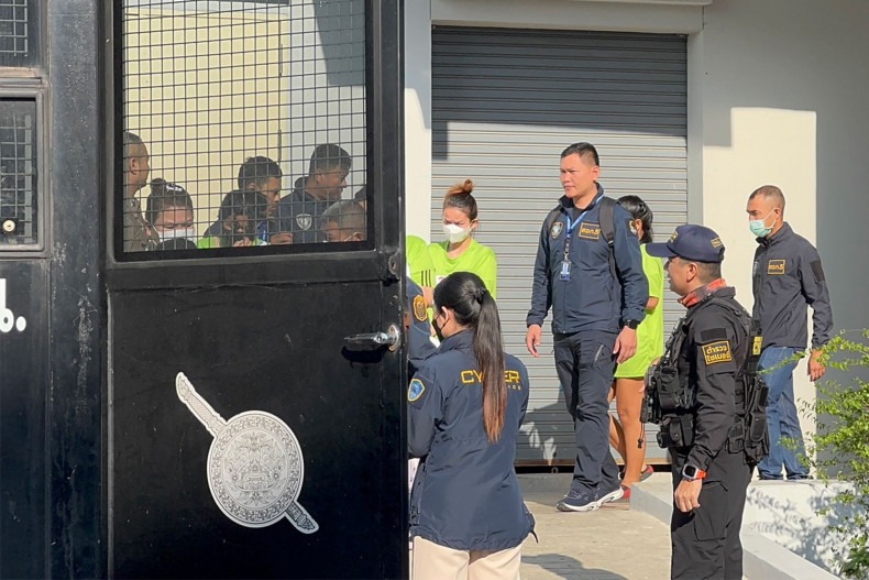 Thái Lan bắt giữ 100 đối tượng tham gia ổ nhóm lừa đảo tại biên giới -0