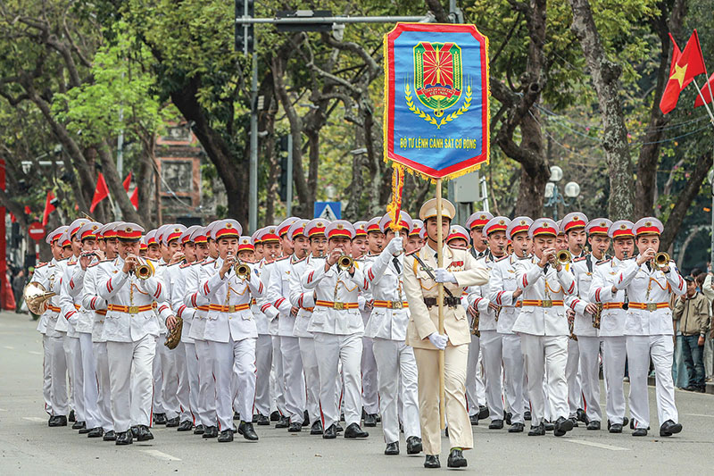 Tổng duyệt chương trình “Vinh quang CAND Việt Nam”: Hoành tráng và hiện đại… -1
