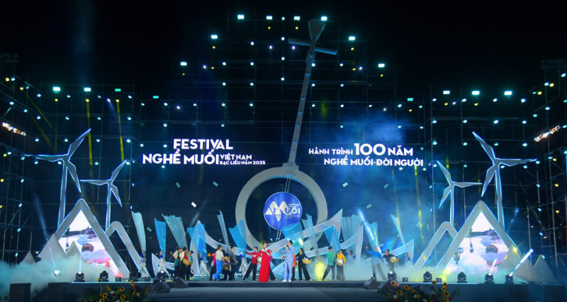 Khai mạc Festival nghề muối Việt Nam - Bạc Liêu 2025 -0