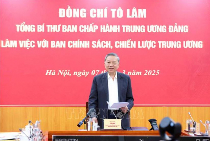 Tổng Bí thư Tô Lâm: Phải có chiến lược rõ ràng phát triển kinh tế tư nhân -0