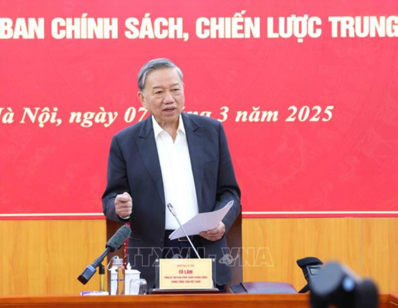 Tổng Bí thư Tô Lâm: Phải có chiến lược rõ ràng phát triển kinh tế tư nhân -0