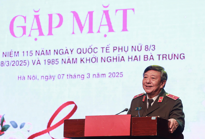 Cục Truyền thông CAND  gặp mặt kỷ niệm Ngày Quốc tế Phụ nữ 8/3 -0