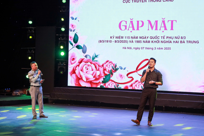 Cục Truyền thông CAND  gặp mặt kỷ niệm Ngày Quốc tế Phụ nữ 8/3 -0