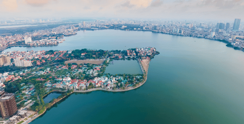 Hà Nội nghiên cứu mở rộng nhiều tuyến đường quanh hồ Tây -0