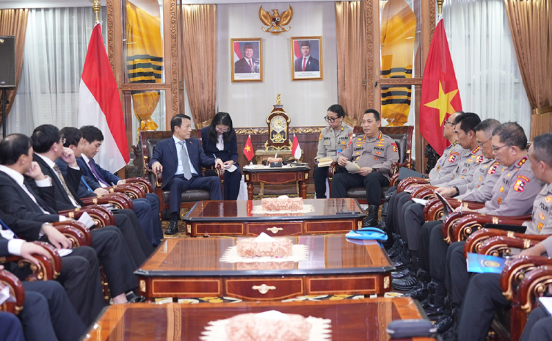 Tăng cường hợp tác Việt Nam - Indonesia trong bảo vệ an ninh và trật tự xã hội -0